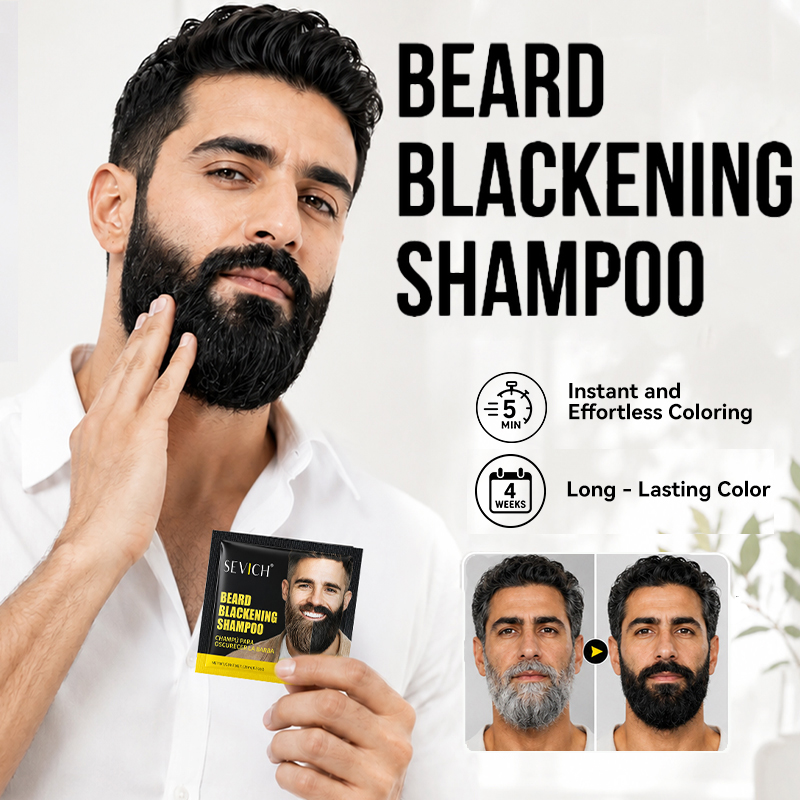 Shaving Cream - 10'lu Paket Doğal Siyah Sakal Boyası