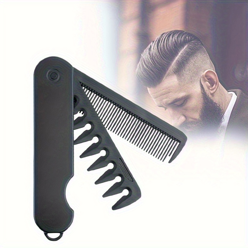Beard Oil - Çok Amaçlı Taşınabilir Katlanabilir Cep Tarakları,