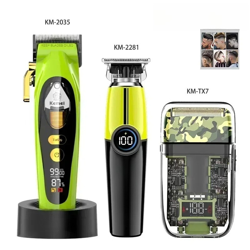 Hair Clipper - Kemei Saç Kesme Makinesi Profesyonel Saç