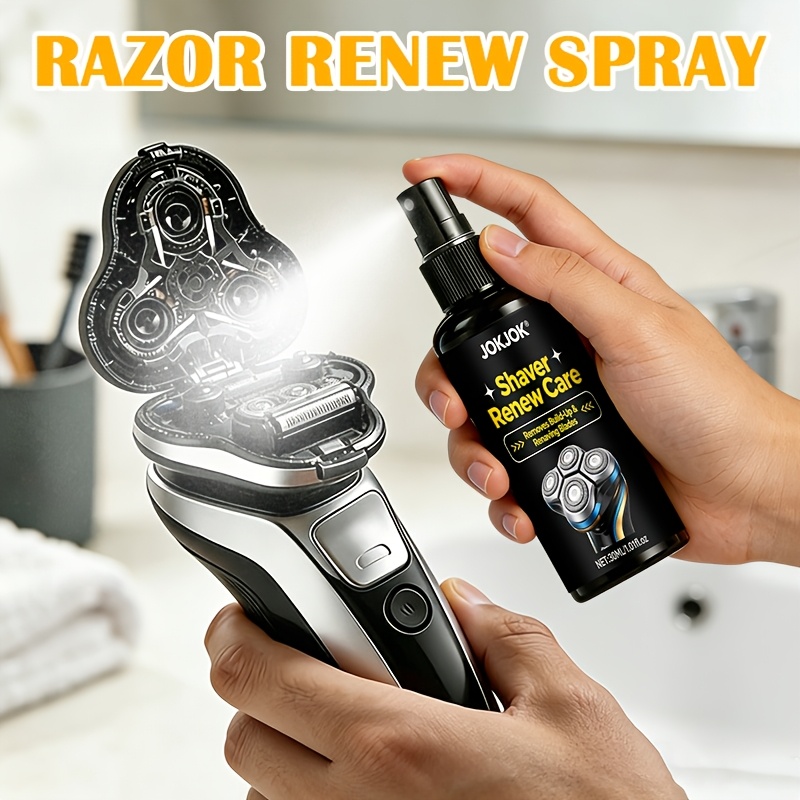 Electric Razor - Elektrikli Tıraş Makinesi Yenileyici Bakım Spreyi