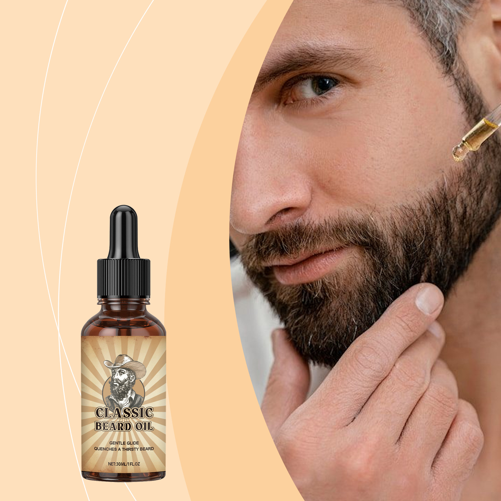 Beard Oil - Sakal Büyüme Bakımı Esansiyel Yağı Kayganlığı
