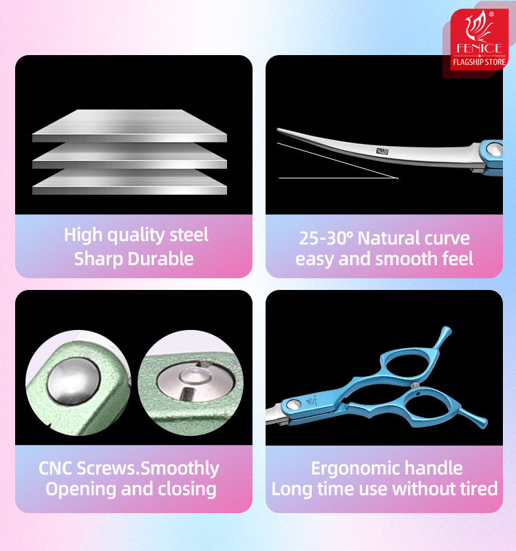 Fenice 6.5 İnç Profesyonel Köp - Grooming Scissors incelemesi ve fiyatı