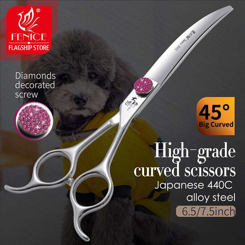 Fenice Pembe Elmas Vidalı Pet  - Grooming Scissors incelemesi ve fiyatı