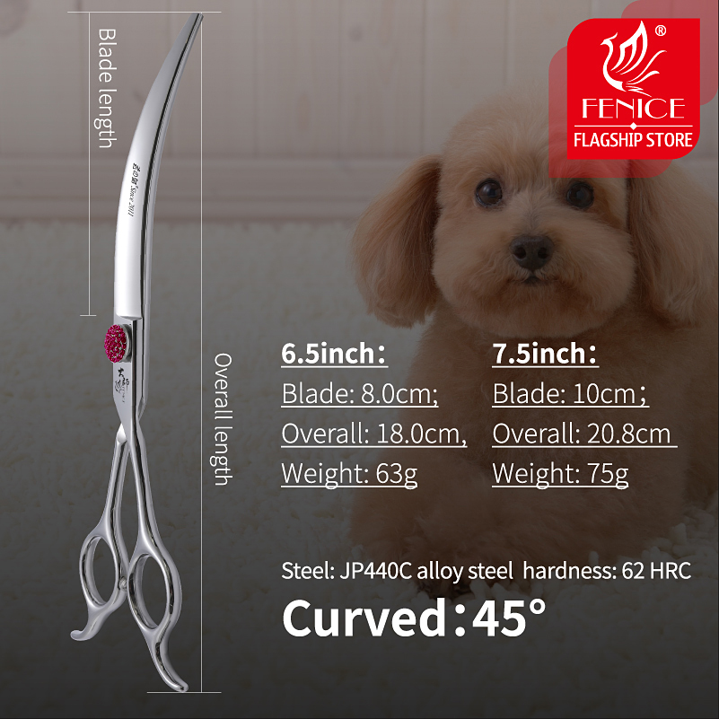 Fenice Pembe Elmas Vidalı Pet  - Grooming Scissors incelemesi ve fiyatı