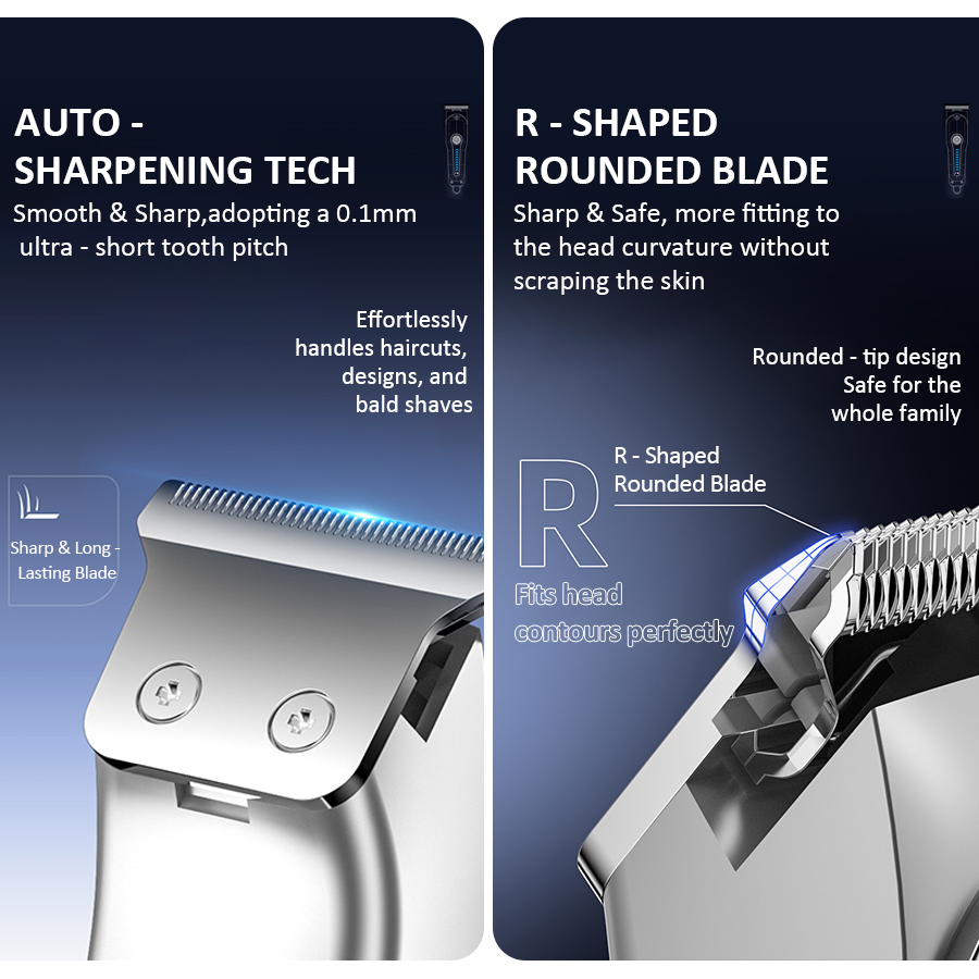 Erkekler için Profesyonel Ev T - Hair Clipper incelemesi ve fiyatı