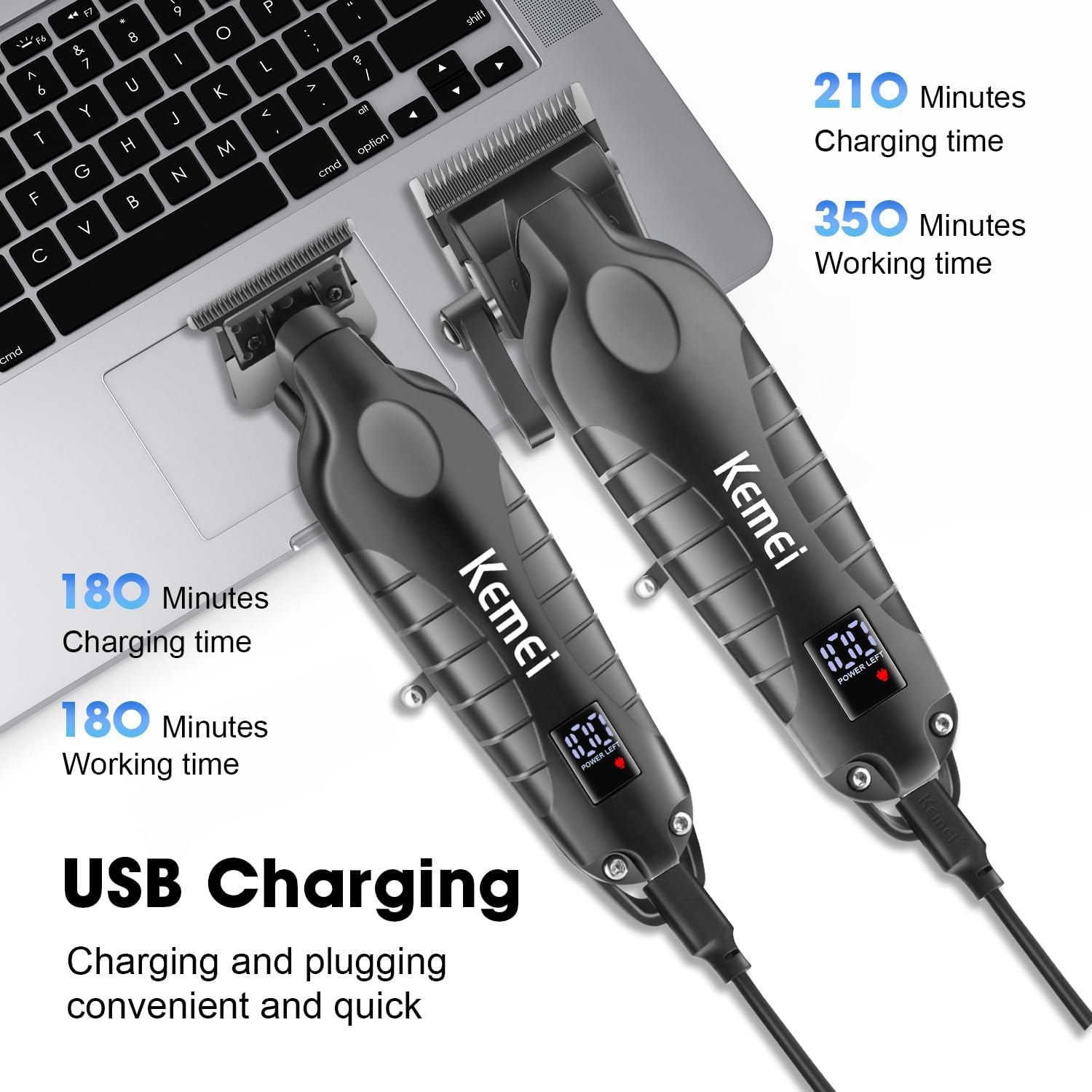 Erkekler için Kemei Saç Kesme  - Electric Shaver Rotary incelemesi ve fiyatı