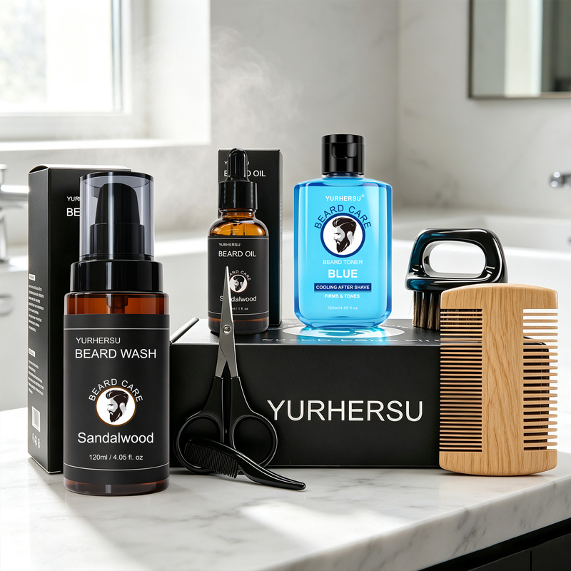 Sakal bakım seti (7 parça) - Beard Oil incelemesi ve fiyatı