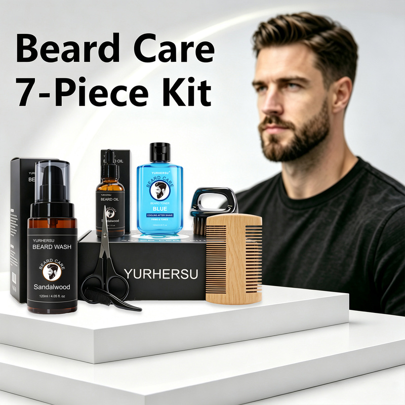 Sakal bakım seti (7 parça) - Beard Oil incelemesi ve fiyatı