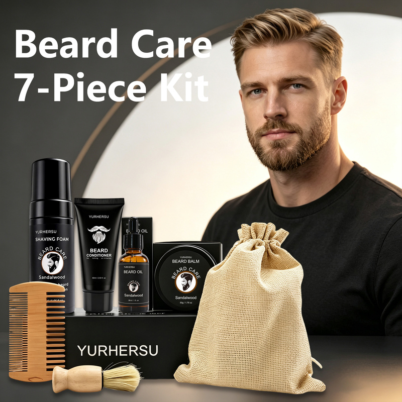 7 Parçalı Sakal Bakım Seti: Er - Beard Oil incelemesi ve fiyatı