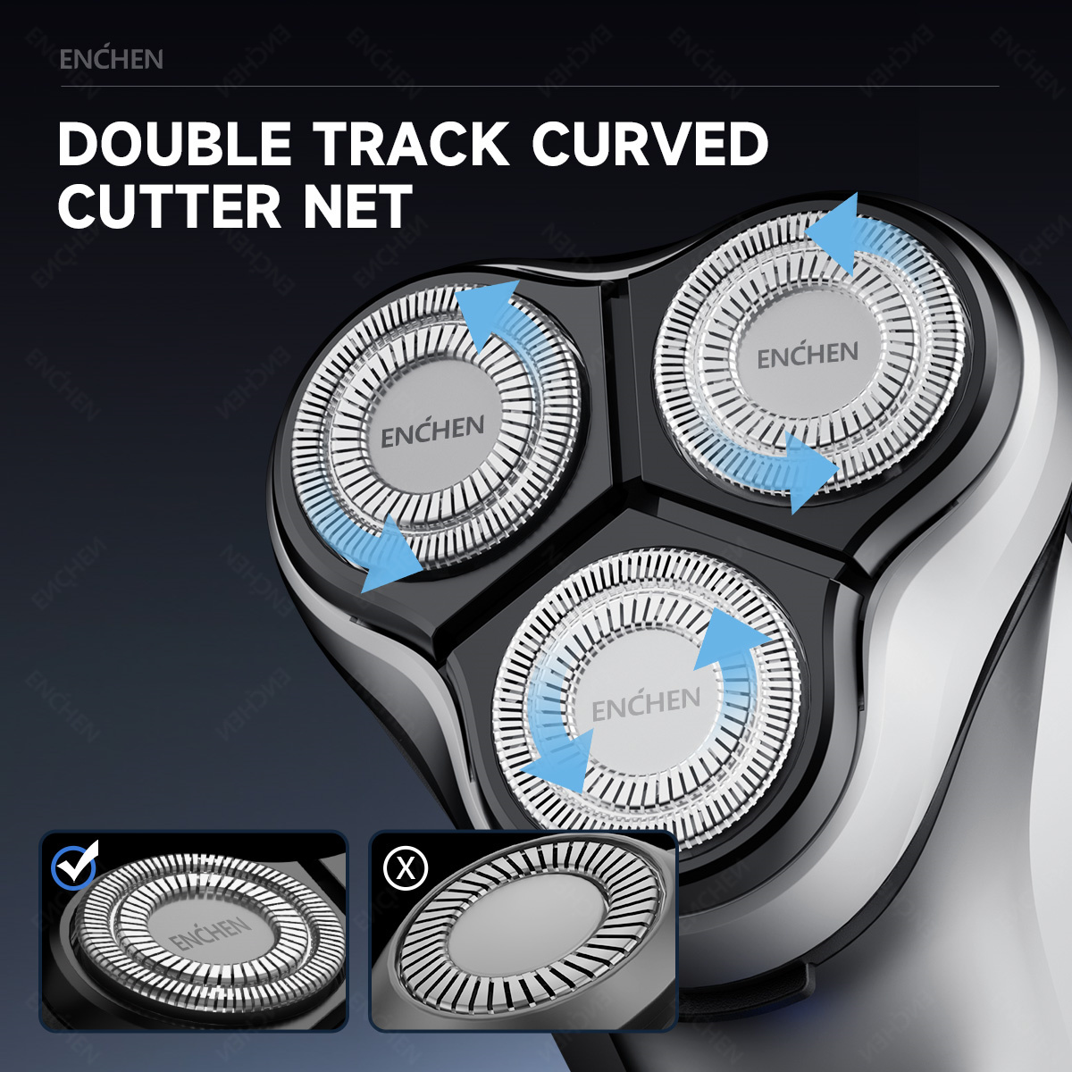 ENCHEN Blackstone'nun Yedek El - Electric Razor incelemesi ve fiyatı